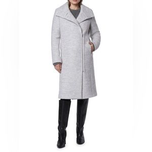 NWT Andrew Marc Geller Textured Asymmetrical Coat